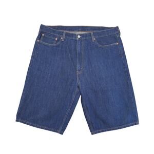 Levi’s 405 Denim Shorts Men’s W38 L12 Classic 5-Pocket Blue Jean Cutoffs
